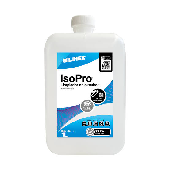 Alcohol isopropílico 1 LT SILIMEX
