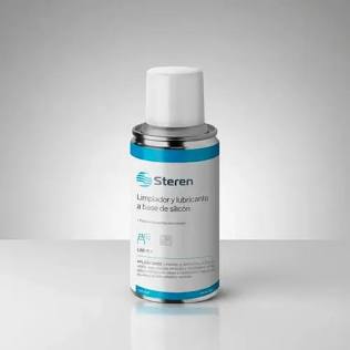 Limpiador y Lubricante Steren con Base de Silicón 170ml