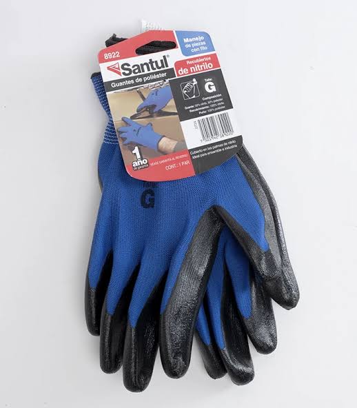 Guantes de nitrilo santul talla g