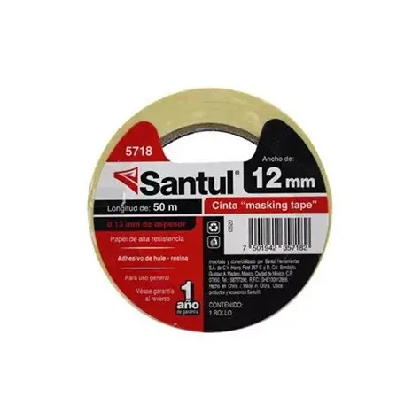 Masking tape SANTUL 12MM X 50M