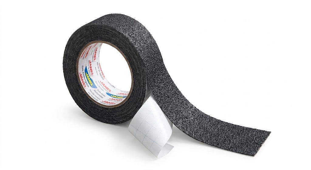 Cinta Antiderrapante Janel color negro 25mm X 4.57mts