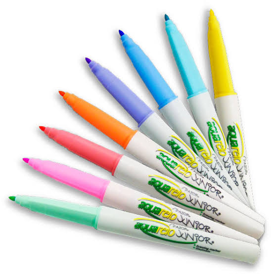 Marcador lavable Aquarelo Junior Pastel
