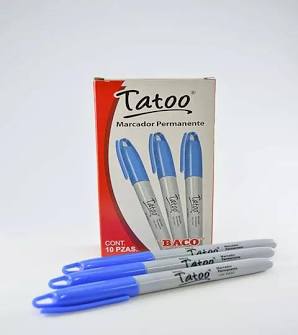 LM-Marcador permanente BACO Tatoo punto