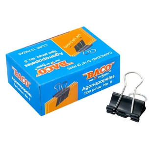 BACO No. 0 de 19 mm / 3/4" en Caja de 12 Piezas