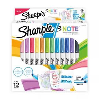 Resaltador sharpie Snote punta biselada