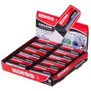 Goma Kores Ke-20 caja con 20 piezas.