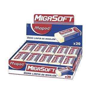 Goma migasoft  Maped caja con 20 piezas