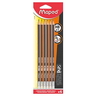 Lápiz de grafito Black peps Maped con 6