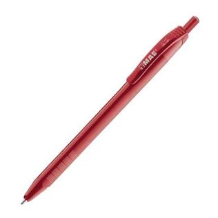 Boligrafo retractil MAE rojo punto fino