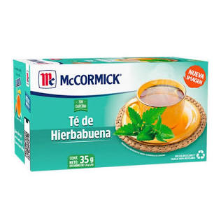 Té de hierbabuena McCormick caja con 25