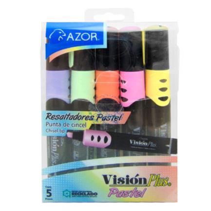 Resaltador De Texto Vision Plus Pastel C