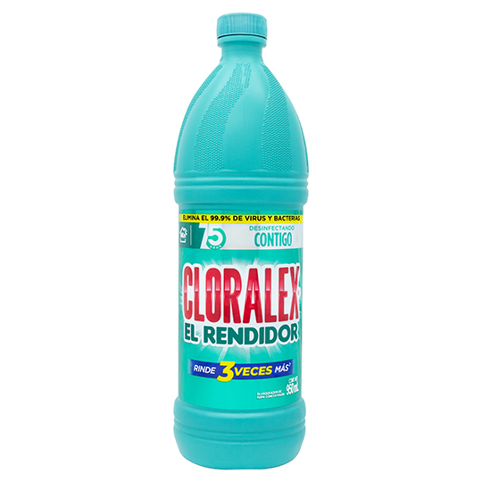 Blanqueador Cloralex, cloro 950 ml..