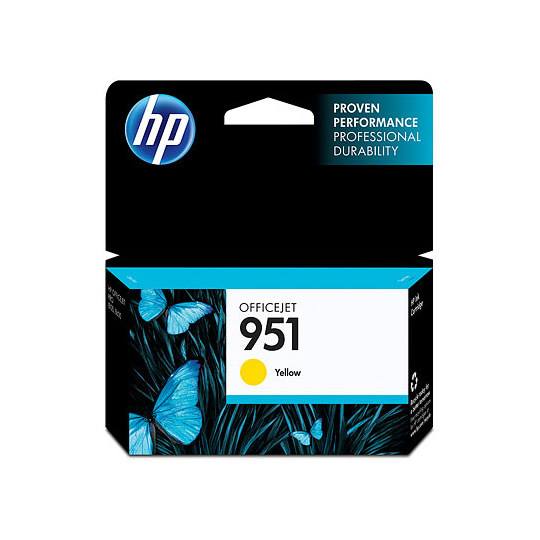 Cartucho de tinta amarilla HP 951