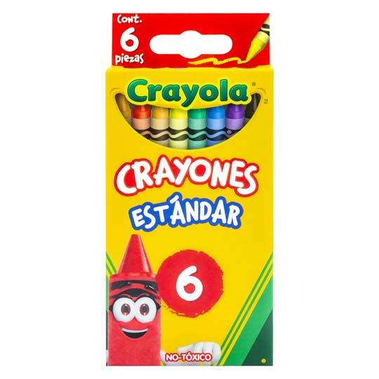 Crayones Crayola Estándar 9.21 Cmx.7.9 C