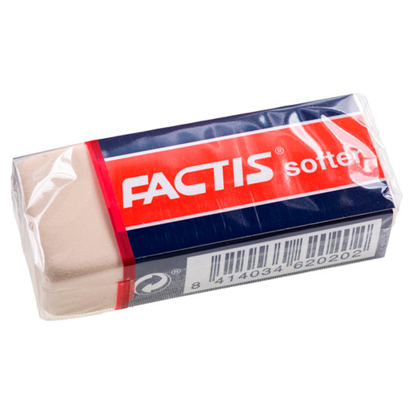 Goma Factis S‑20 Migajón Blanco Extra Suave 