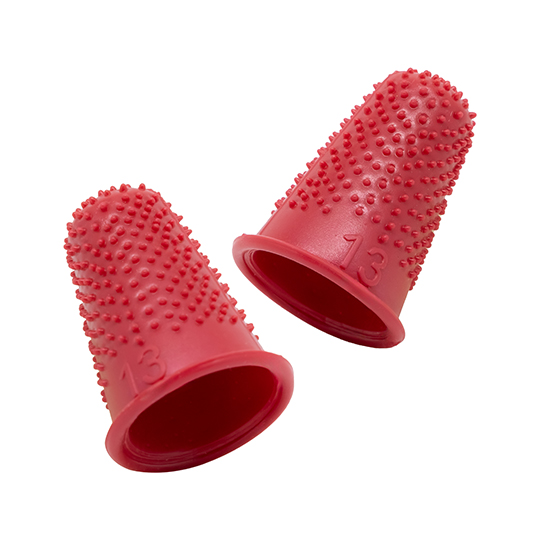 Dedal Hercules de hule no. 13. bolsa con10 piezas