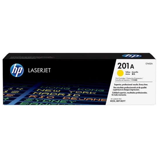 Toner HP LaserJet 201A Amarillo