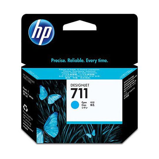 HP 711 DE 29 ML Cartucho De Tinta Cian Para HP Designjet T120 Y HP Designjet T5