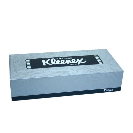 Pañuelo facial Kleenex caja con 90 hjs dobles,72 cajillas