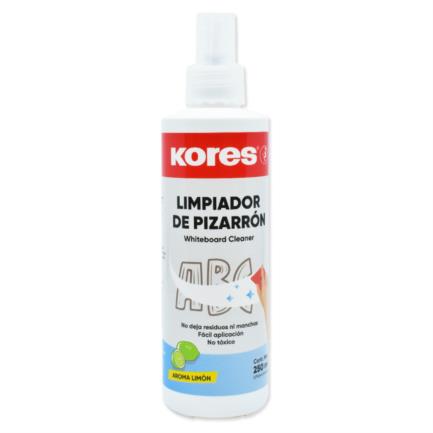 Limpiador Líquido KORES 255ml P/Pizarrón Blanco