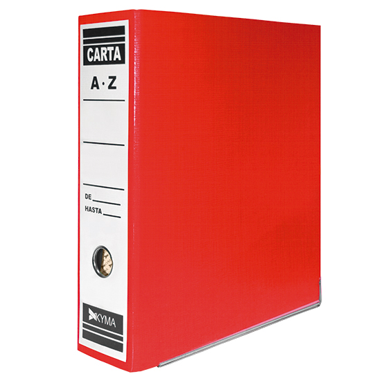 Registrador Arcoiris Rojo Indeleble KYMATamaño Carta