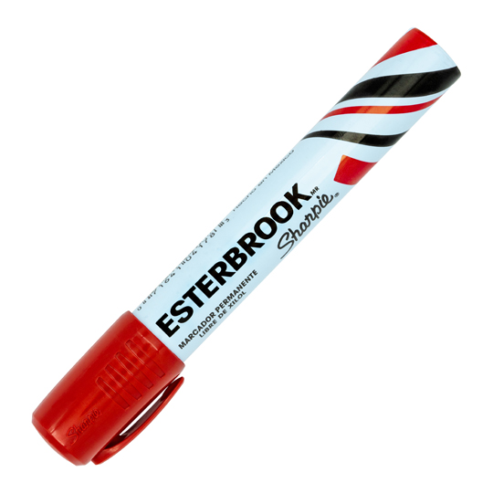Marcador Permanente Esterbrook Color Roj