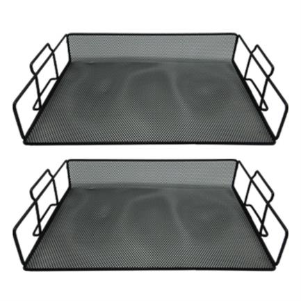 Charola Apilable Nextep Malla Metálica C/2