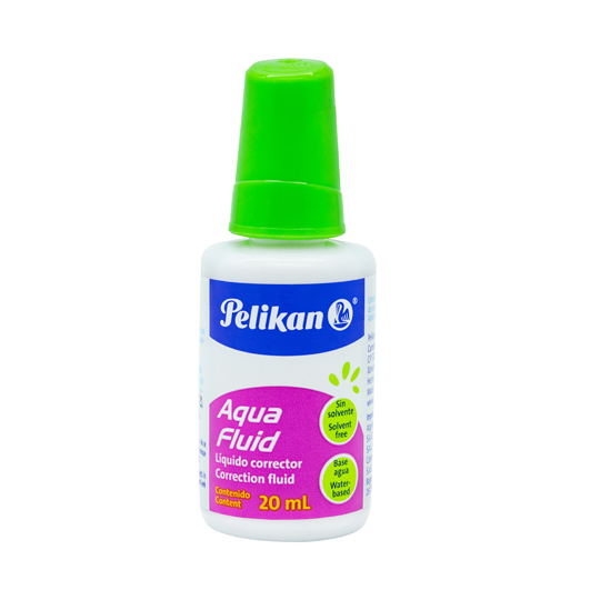Corrector Pelikan Aqua Fluid Frasco 20 ml 1 Pieza