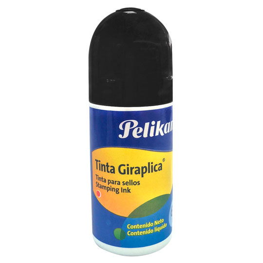 Tinta Para Sellos Pelikan Giraplica 60Ml Color Negro