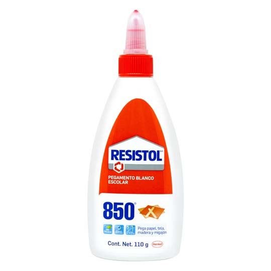 Pegamento blanco escolar Resistol 850 de110 grs