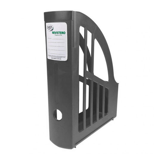 Revistero Sablón tamaño carta color negro