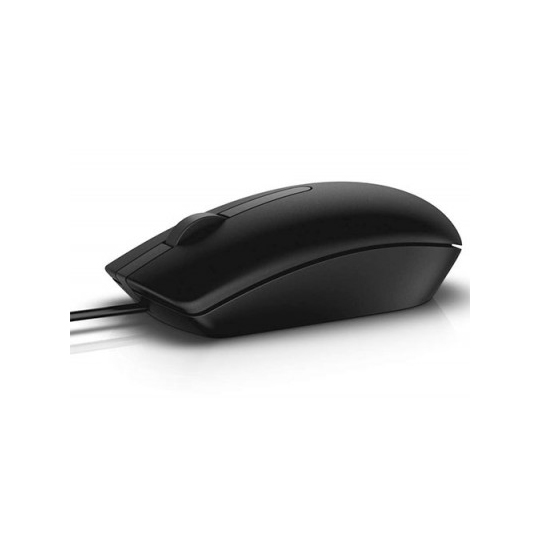 Mouse Dell, Negro, USB, Óptico MS116.