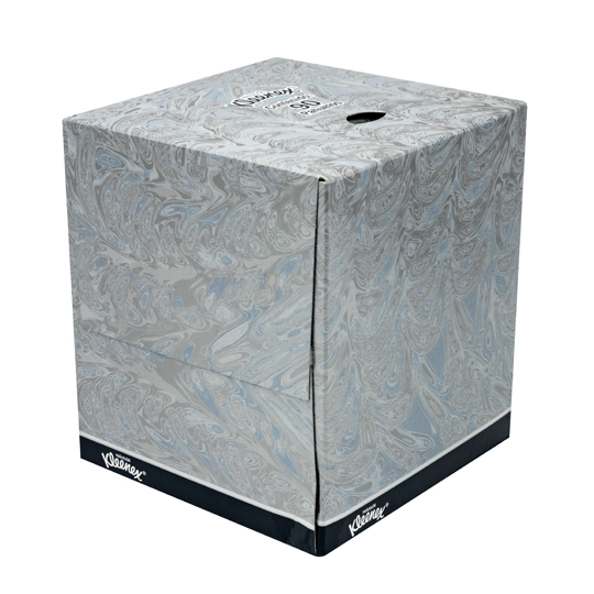 Pañuelo facial Kleenex caja con 90 hjs dobles