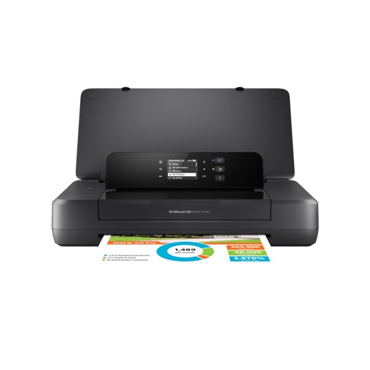 Impresora HP portátil de inyección de tinta, OfficeJet 200