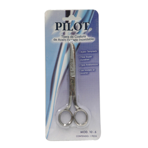 Tijera Metálica Pilot 4" Acero Inoxidable