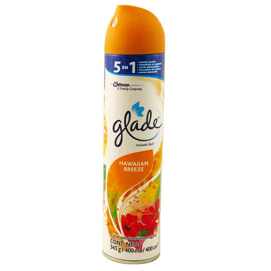 Aerosol hawaiian Glade 400 ml.