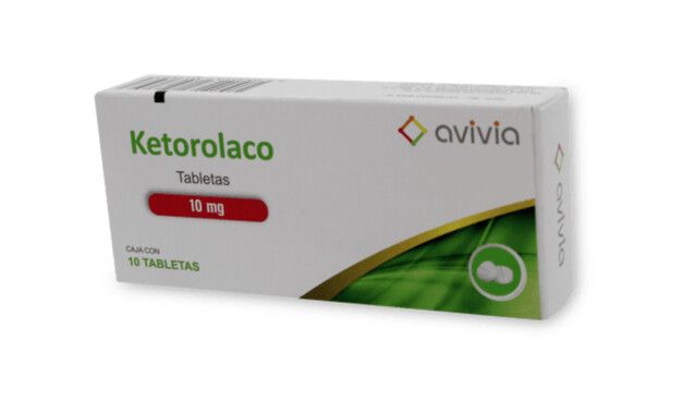 KETOROLA  10mg C/B 10 Tabletas  Ketorolaco trometamol