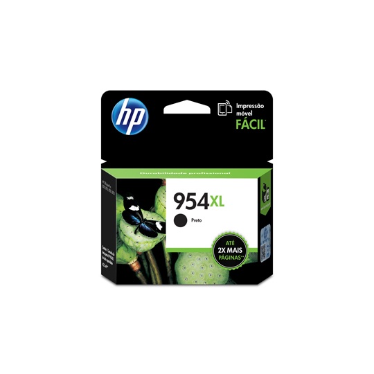 Cartucho de tinta negra HP 954xl.