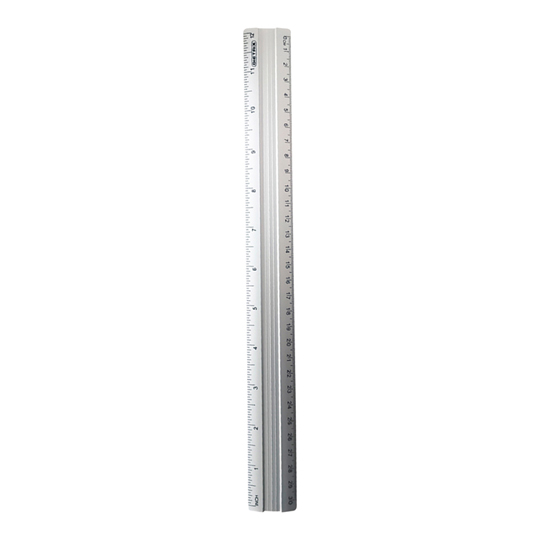 Regla de aluminio Dietrix de 30 cm 1 pieza