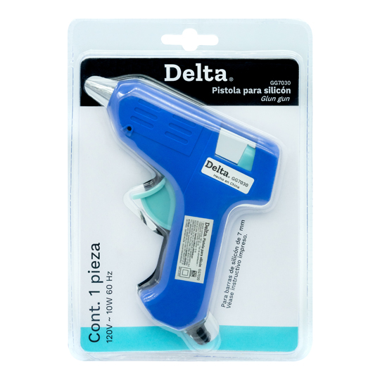 Pistola de calor para silicón Barrilito utiliza silicón en barra de 7mm