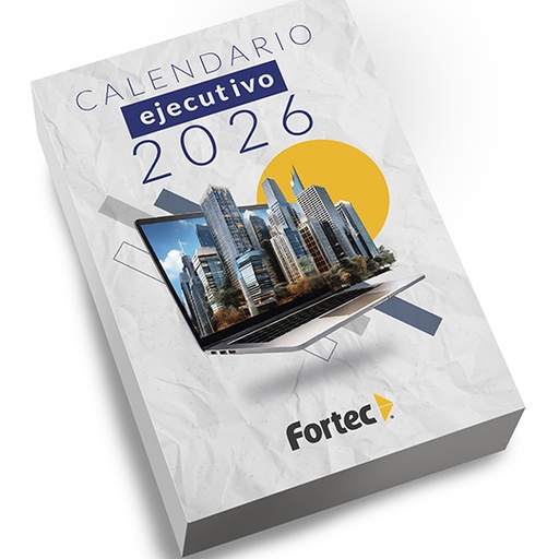 [ETPAPE0004660] Calendario Ejecutivo Fortec 2026 de 9.5 x 13.5 cm