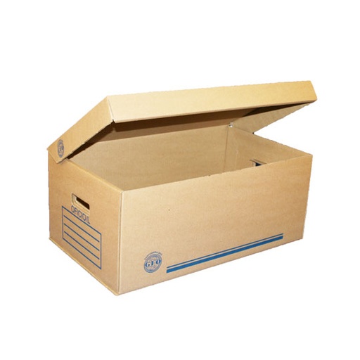 [10003] Caja GEO T/ Oficio Cartón 60x35x25 c/20 pzas 