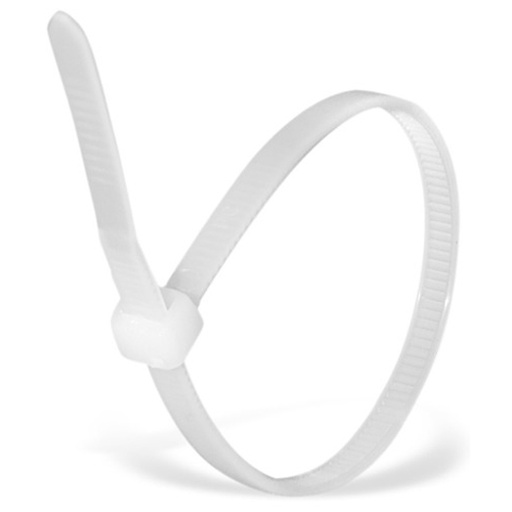 [ATPAPEAG0000118] Cinchos sujeta cables con tensión santulde 18 lb de 100 x 2.5mm color natural