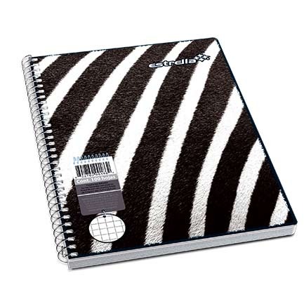 [PPC0252] Cuaderno Estrella Forma Francesa C7 – 100 hjs Cuadro Grande 7 mm [PPC0252]