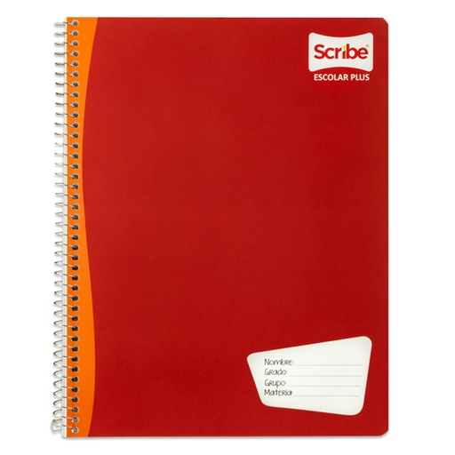 [ATPAPEAG0000139] Cuaderno Scribe profesional escolar pluscuadro grande (7 mm), con 100 hojas