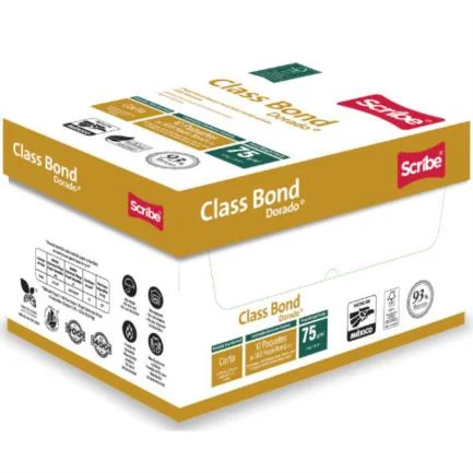 Papel Bond Class Bond Dorado®  Carta – Caja 10×500 h