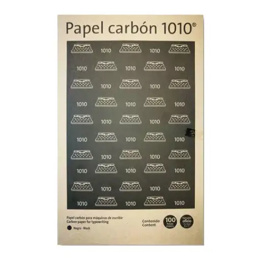 [PEL-PAC-0101017] Papel carbon 1010 Pelikan tamaño oficionegro, caja con 100 hojas [PEL-PAC-0101017]