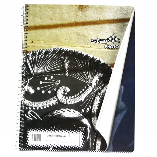 Cuaderno Profesional Star Kid Estrella Cuadro Chico 5 Mm 100 Hojas