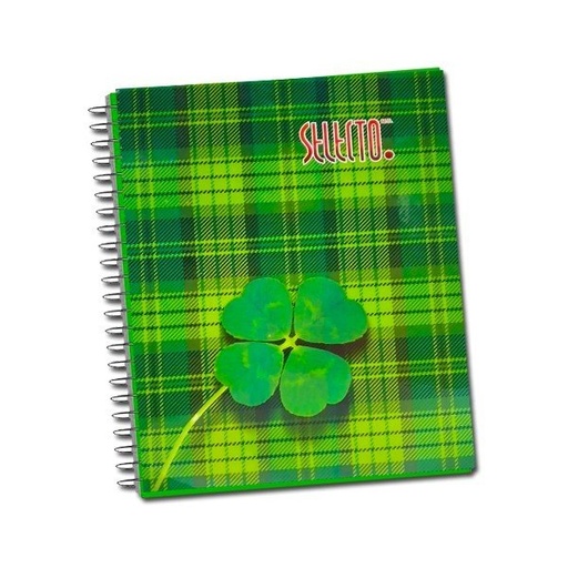 [1092] Cuaderno Profesional Selecto Espiral Cuadro Grande C7 Pasta Dura 