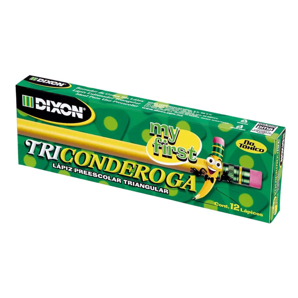 [5401072] LAPIZ ENTRENADOR MY FIRST TRIANGULAR 36494 ATADO DE 12 PZAS.